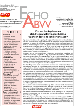 Echo ABVV nr 2 - 2011