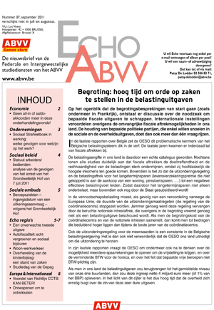 Echo ABVV nr 7 - 2011