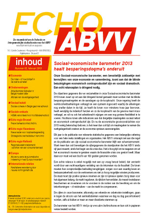 Echo ABVV nr 2 - 2013