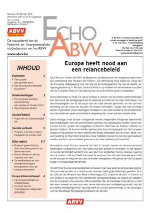 Echo ABVV nr. 2 - 2010