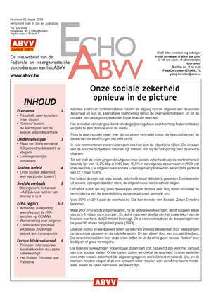 Echo ABVV nr. 3 - 2010