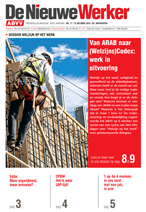 Vakbond ABVV | De Nieuwe Werker nr. 17 van 2010