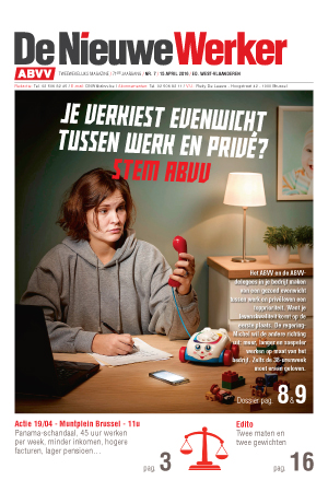Vakbond ABVV | DNW nr.07 - 2016