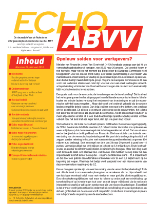 Echo ABVV nr. 2 - 2016