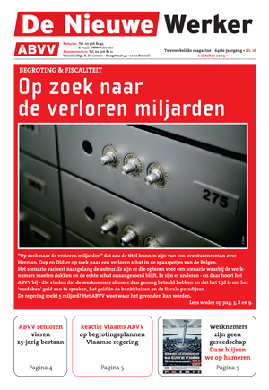 Vakbond ABVV | De Nieuwe Werker nr. 16
