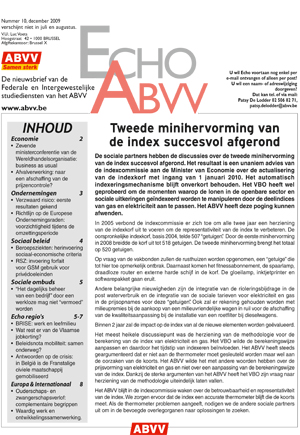 Echo ABVV nr. 10 - 2009