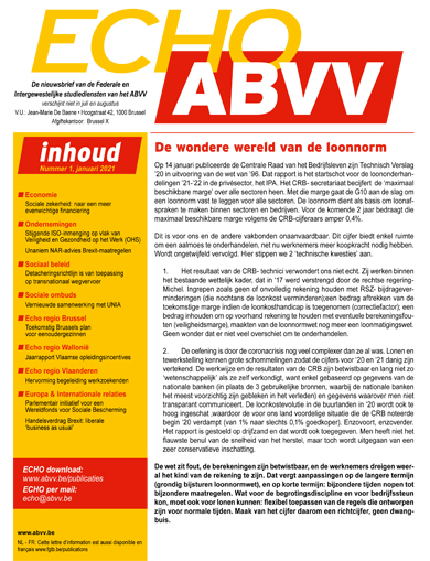 Echo nr. 1 - 2021