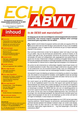 Echo ABVV nr 8 - 2012 Echo ABVV nr 8 - 2012