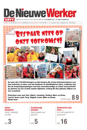 Vakbond ABVV | DNW nr. 19 - 2014 Vakbond ABVV | DNW nr. 19 - 2014