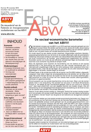 Echo ABVV nr 09 2010 Echo ABVV nr 09 2010