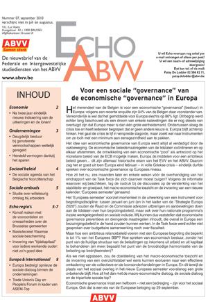 Echo ABVV nr 07 2010 Echo ABVV nr 07 2010