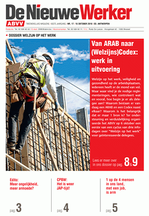 Vakbond ABVV | De Nieuwe Werker nr. 17 van 2010 Vakbond ABVV | De Nieuwe Werker nr. 17 van 2010