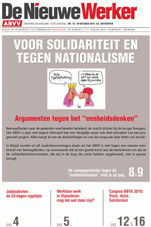 Vakbond ABVV | De Nieuwe Werker 18 Vakbond ABVV | De Nieuwe Werker 18
