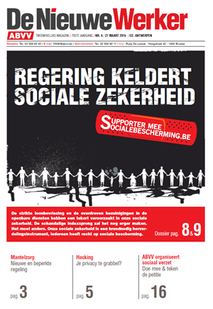Vakbond ABVV | DNW nr. 6 - 2015 Vakbond ABVV | DNW nr. 6 - 2015