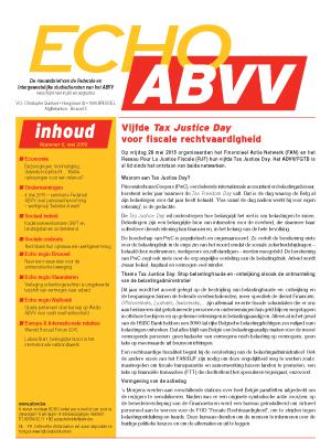 Echo ABVV nr. 5 - 2015 Echo ABVV nr. 5 - 2015