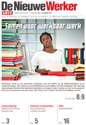 Vakbond ABVV | DNW nr. 2 - 2016 Vakbond ABVV | DNW nr. 2 - 2016