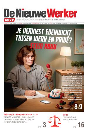 Vakbond ABVV | DNW nr.07 - 2016 Vakbond ABVV | DNW nr.07 - 2016