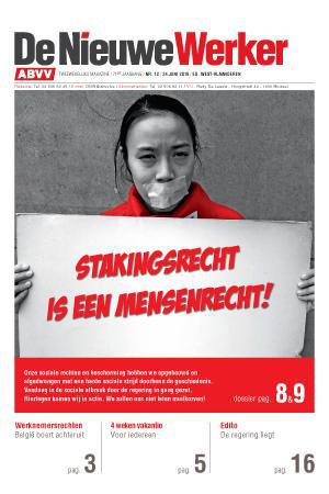 Vakbond ABVV | DNW nr. 12 - 2016 Vakbond ABVV | DNW nr. 12 - 2016