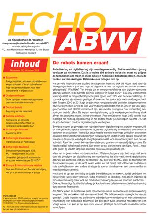 Echo ABVV 8 - 2016 Echo ABVV 8 - 2016