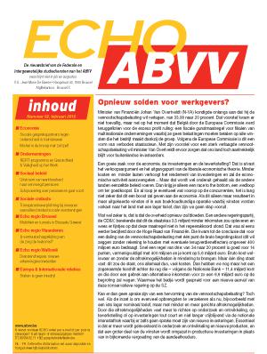 Echo ABVV nr. 2 - 2016 Echo ABVV nr. 2 - 2016