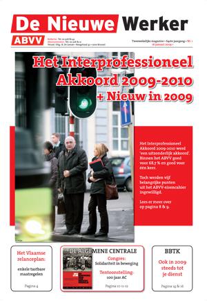 Vakbond ABVV | De Nieuwe Werker nr. 1 Vakbond ABVV | De Nieuwe Werker nr. 1