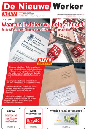 Vakbond ABVV | De Nieuwe Werker nr. 3 Vakbond ABVV | De Nieuwe Werker nr. 3
