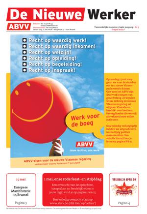 Vakbond ABVV | De Nieuwe Werker nr. 7 Vakbond ABVV | De Nieuwe Werker nr. 7