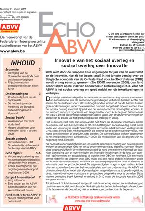Echo ABVV nr. 1 - 2009 Echo ABVV nr. 1 - 2009
