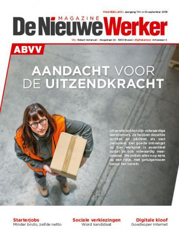 De Nieuwe Werker nr. 8 - 2019 De Nieuwe Werker nr. 8 - 2019